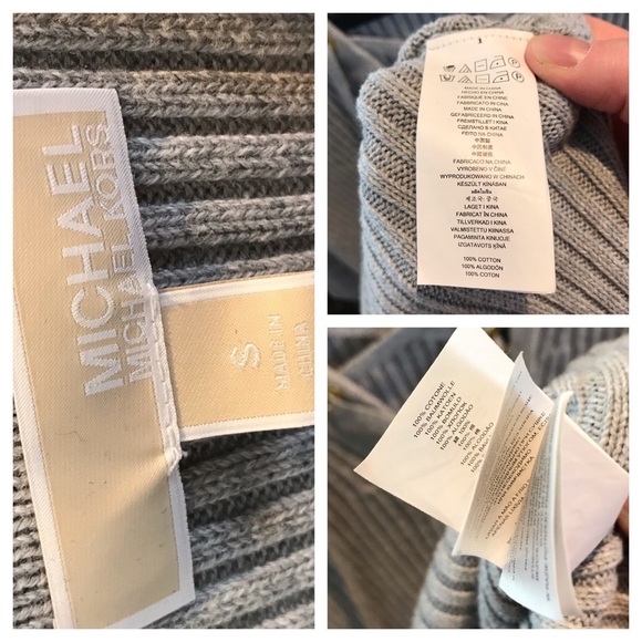 Michael Kors Ribbed laced up knit sweater - Picture 5 of 8